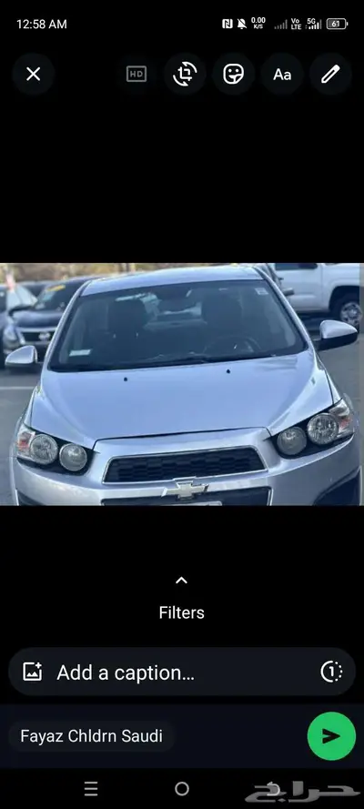 Chevrolet sonic 2012 automatic index