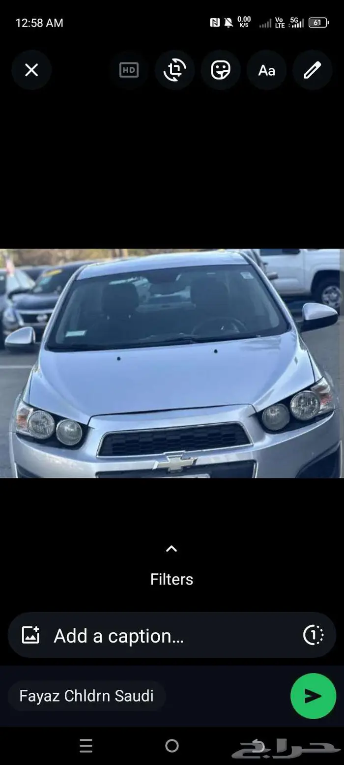 Chevrolet sonic 2012 automatic 1