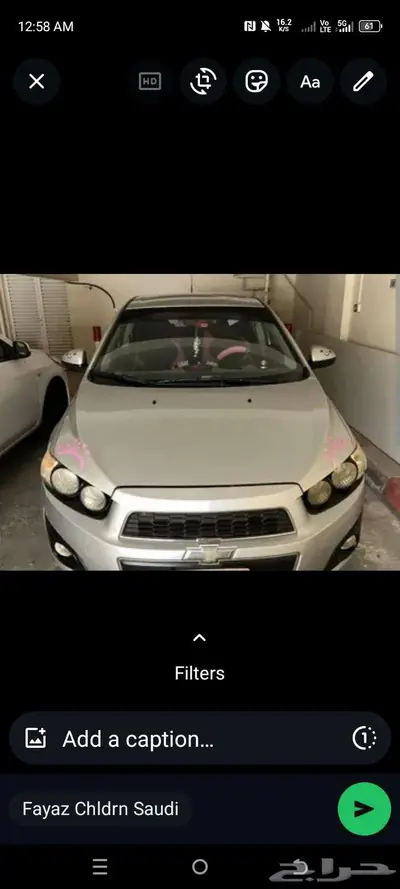Chevrolet sonic 2012 automatic index