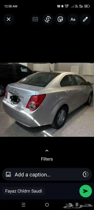 Chevrolet sonic 2012 automatic index