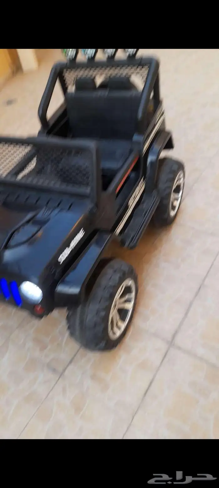 سياره كهربائي الاطفال شغال أموره طيبه نقص الشاحن ضايع 0