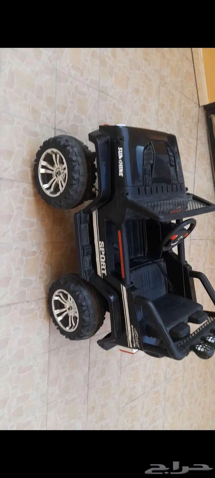 سياره كهربائي الاطفال شغال أموره طيبه نقص الشاحن ضايع 1