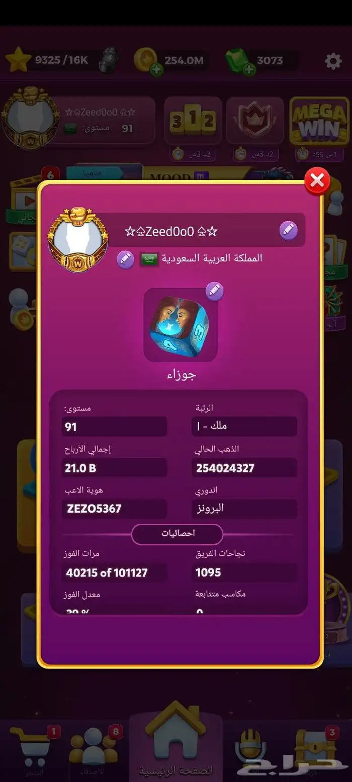 حساب لودو للبيع 1