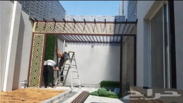 حداد مظلات جلسات شتويه بناء مجالس 0