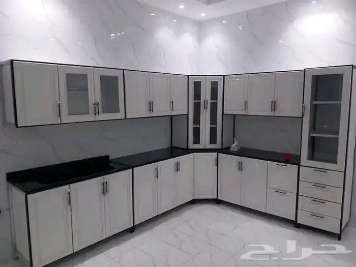 مطابخ جديده جاهزه صاج المنيوم خزائن مطبخ 4