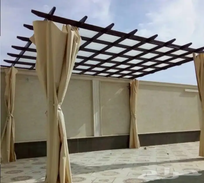 حداد مظلات جلسات شتويه بناء مجالس 2