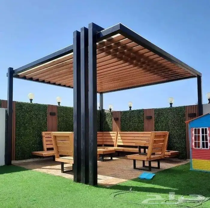 جلسات بديل الخشب برجولات سكاي لايت 0