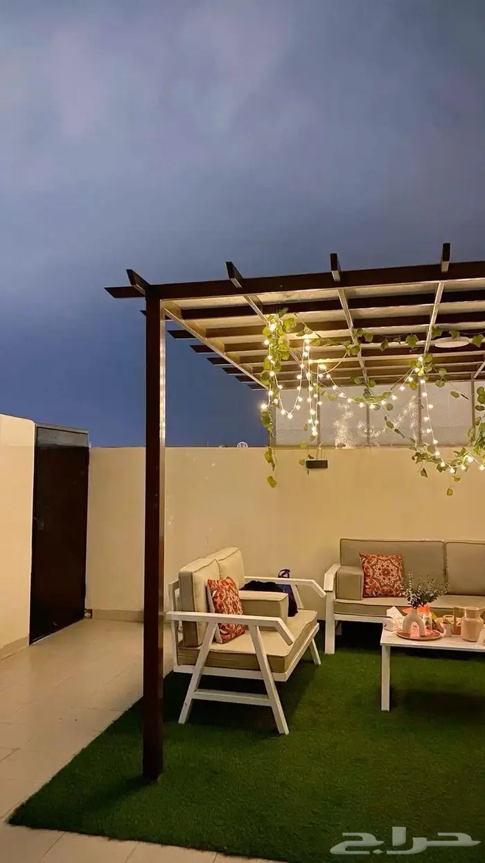 جلسات خارجيه خشبي 4
