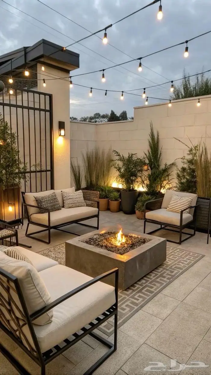 جلسات خارجيه خشبي 5