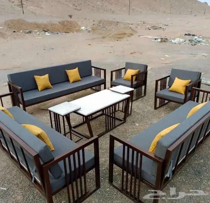 جلسات خارجيه خشبي 8