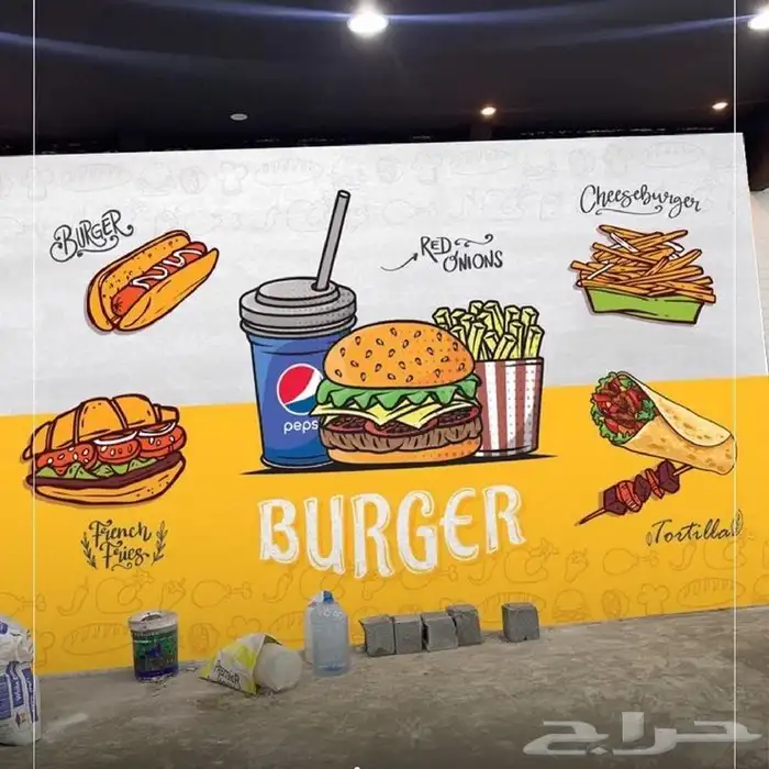 رسام جرافيتي الرياض 3