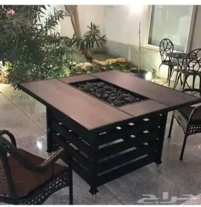 طاولات حدائق وتدفئه وشواء وفخمه 75