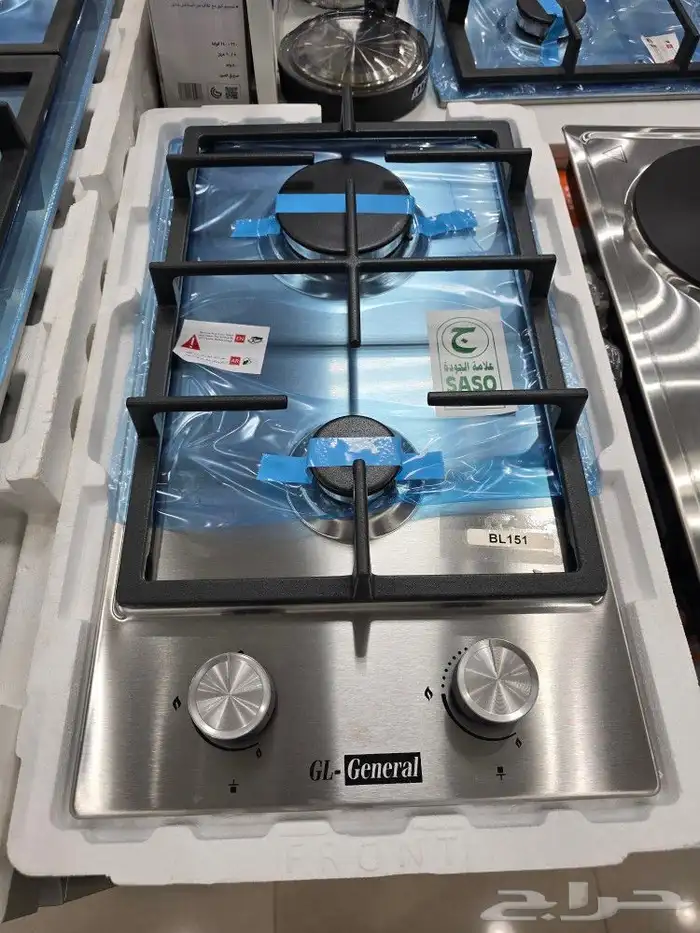 سطح بلت ان شواية مطبخ فرن سطحي افران رخام جديده ضمان 3