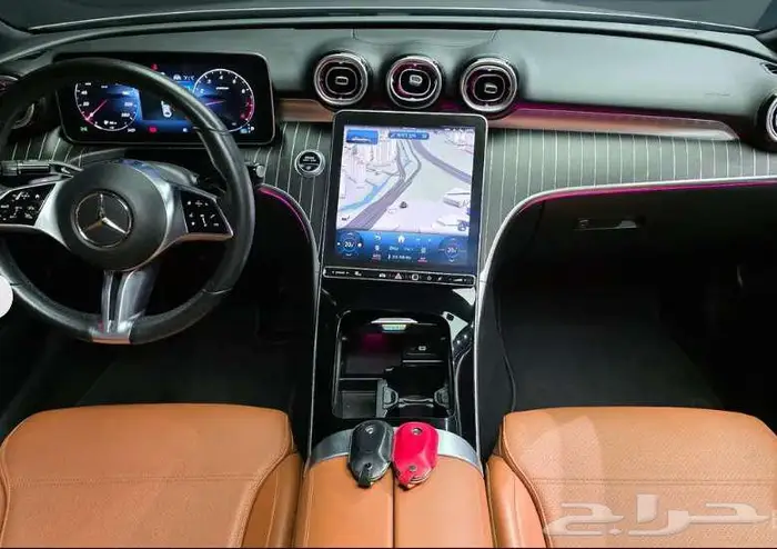 مرسيدس C300 2023 الميموني للاستيراد من كوريا 9
