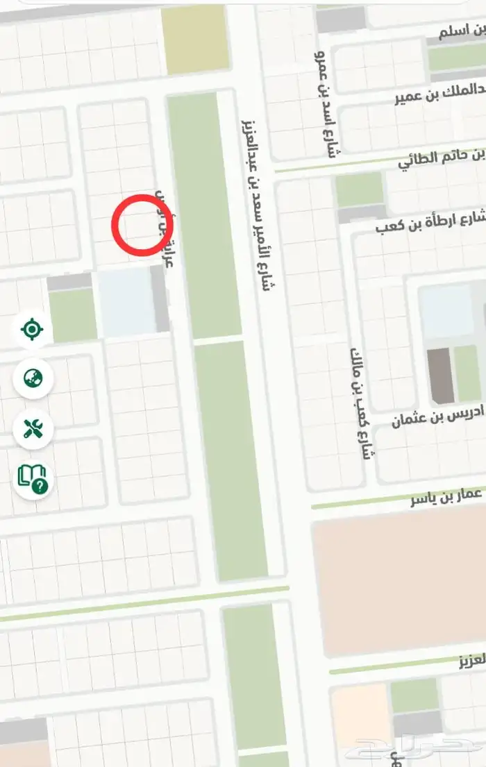 ارض شرقية للبيع 630م شارع 20 0