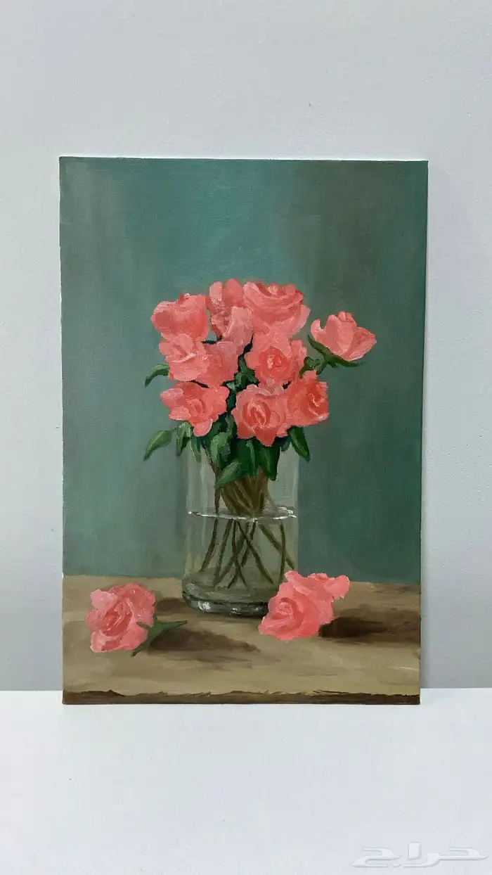 لوحة جدارية مرسومة يدويا 0