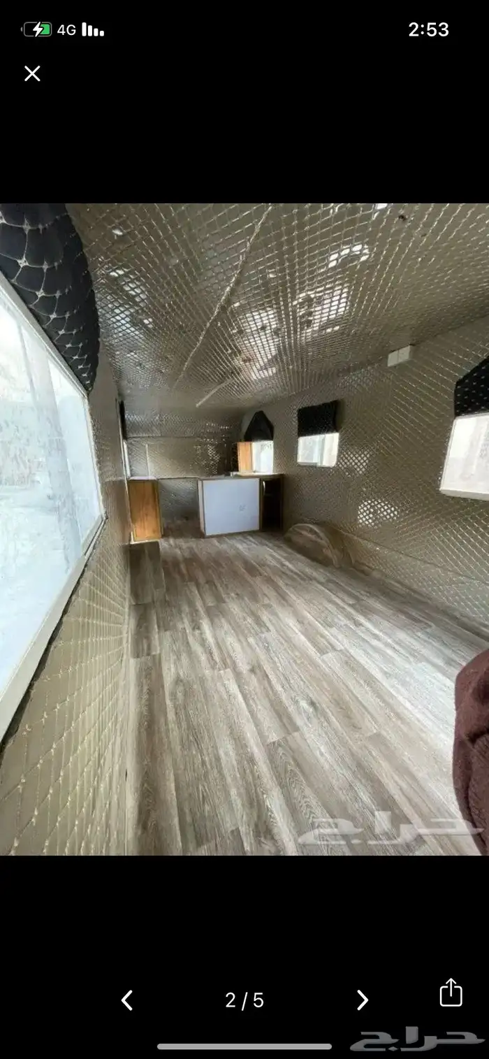 للبيع قرف حديد جميع المقسات جاهزة سهولة الفك والنقل 67