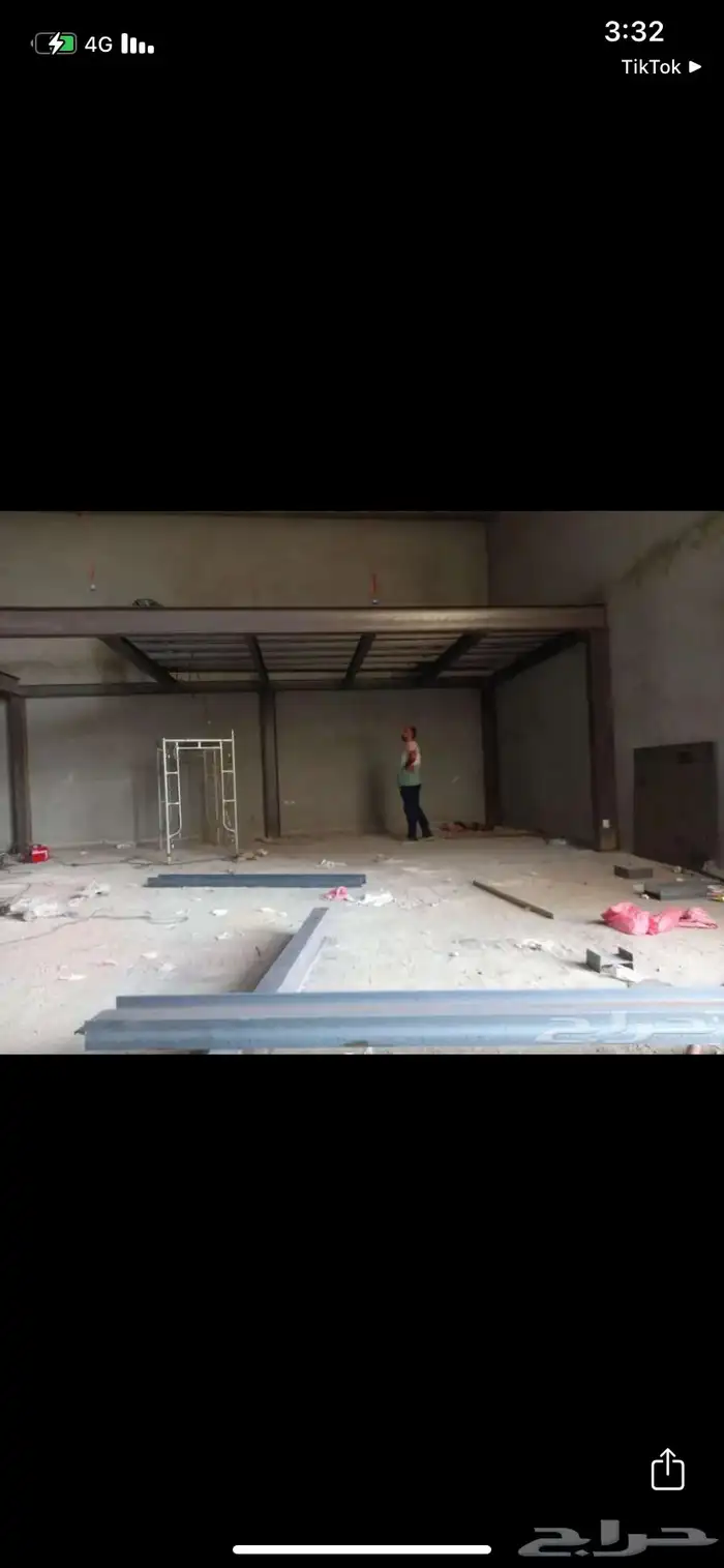 للبيع قرف حديد جميع المقسات جاهزة سهولة الفك والنقل 64