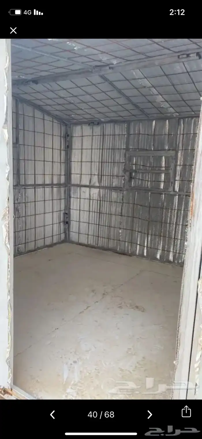 للبيع قرف حديد جميع المقسات جاهزة سهولة الفك والنقل 6