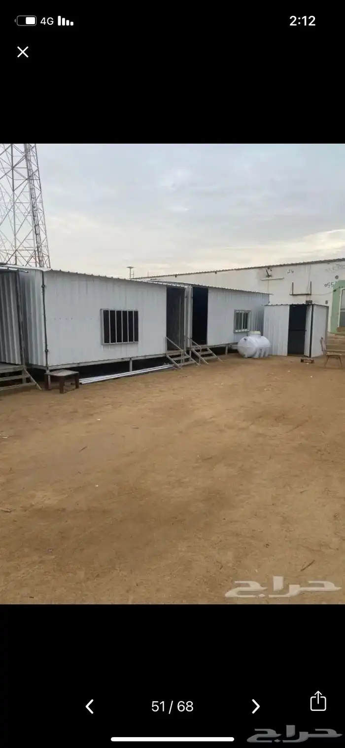 للبيع قرف حديد جميع المقسات جاهزة سهولة الفك والنقل 13