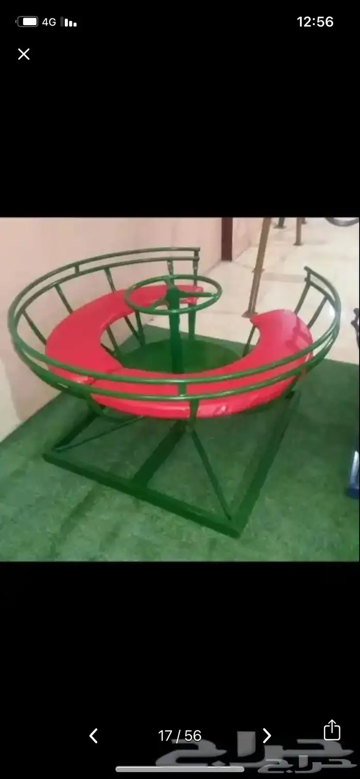 للبيع مراجيح اطفال احجام كبيرة وصقيرة وتفصيل الاحساء 48