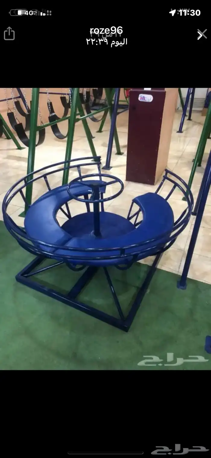 للبيع مراجيح اطفال احجام كبيرة وصقيرة وتفصيل الاحساء 4