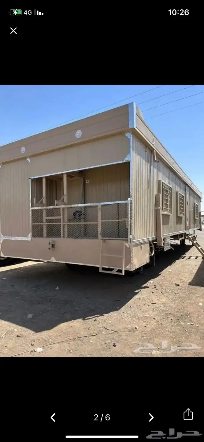 للبيع قرف حديد جميع المقسات جاهزة سهولة الفك والنقل 21