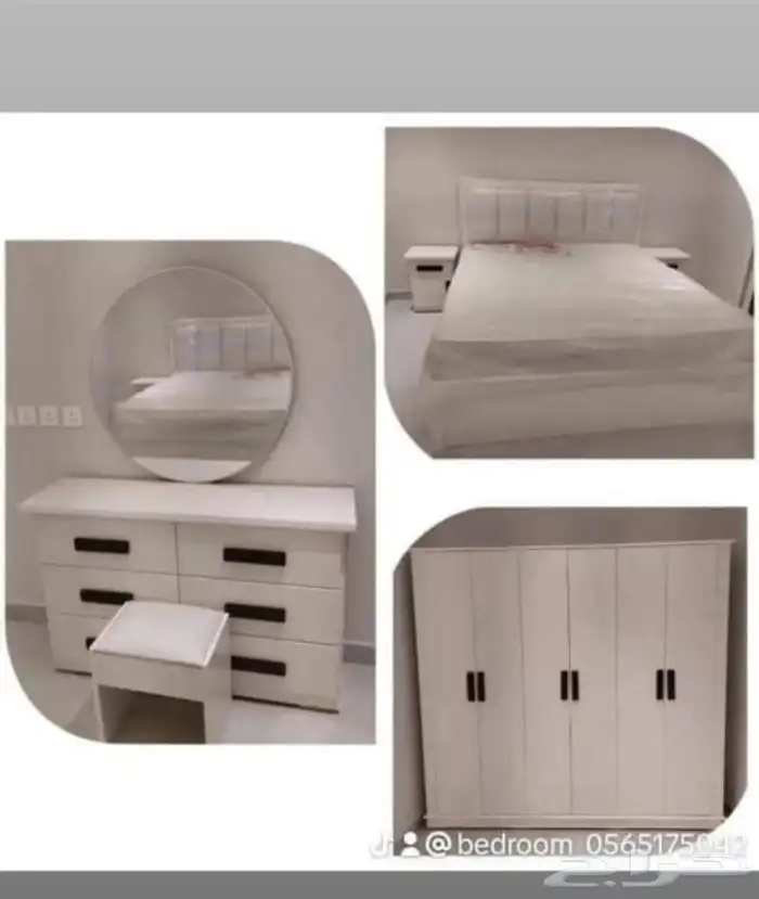 غرف نوم جديد جاهز بسعر المصنع 1