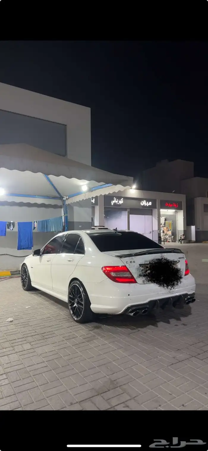 للبيع مرسيدس c63 2009 كامل او تشليح 1