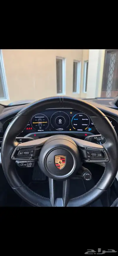 Porsche taycan turbo electric Arabian gulf 2021 index