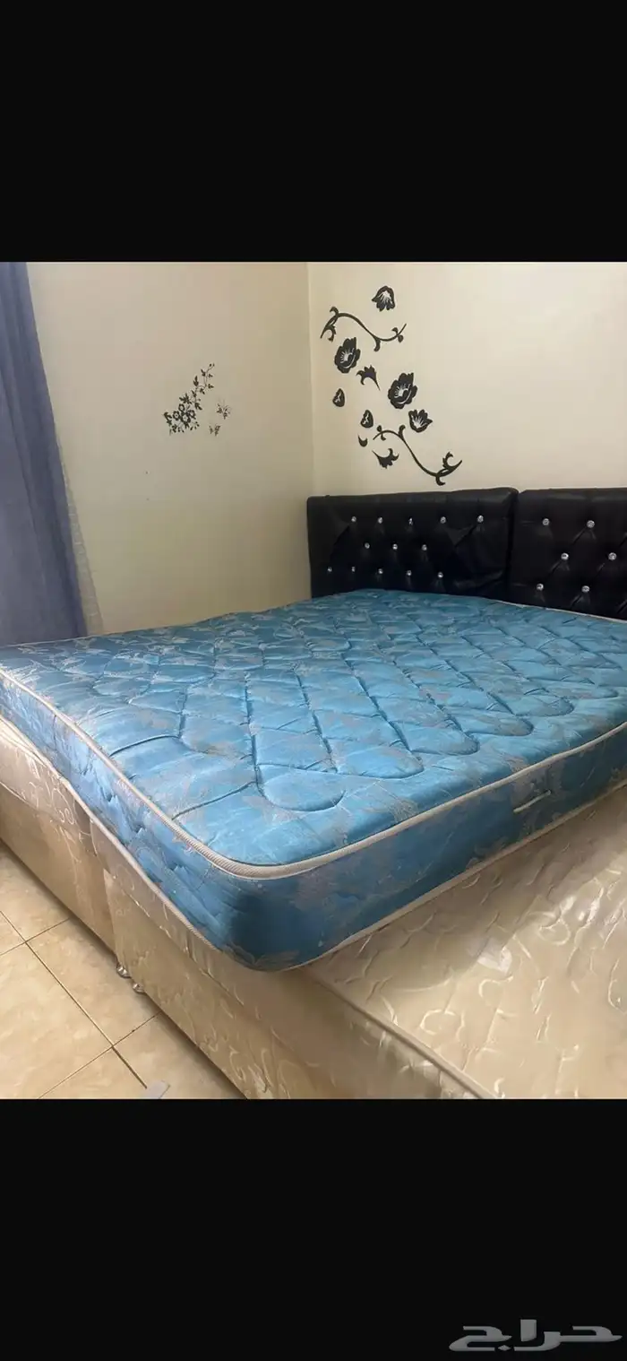 مرتبة سرير نوم سليب هاي مقاس 200 200 نظيفه 1