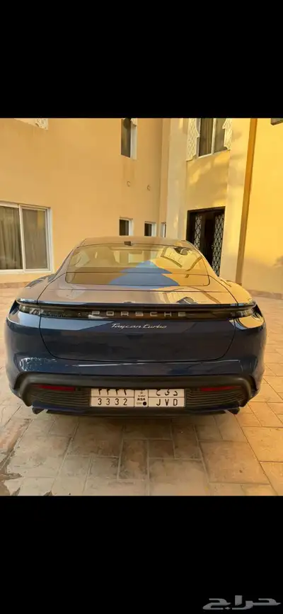 Porsche taycan turbo electric Arabian gulf 2021 index