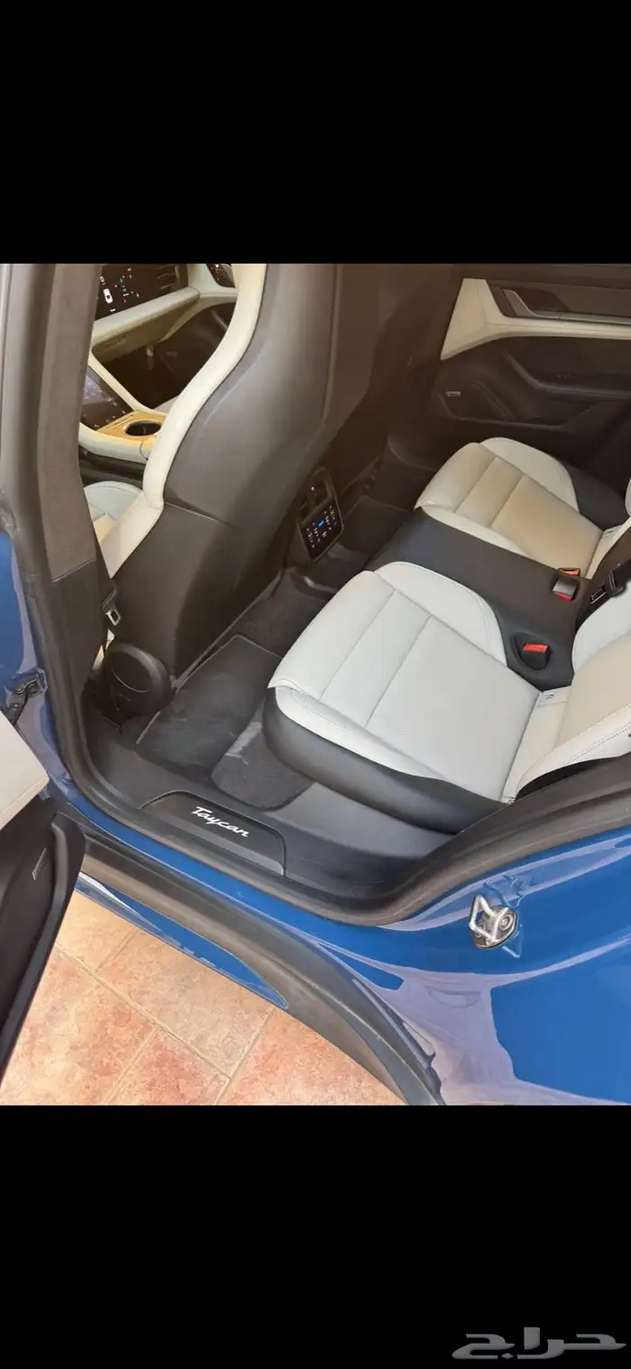 Porsche taycan turbo electric Arabian gulf 2021 8