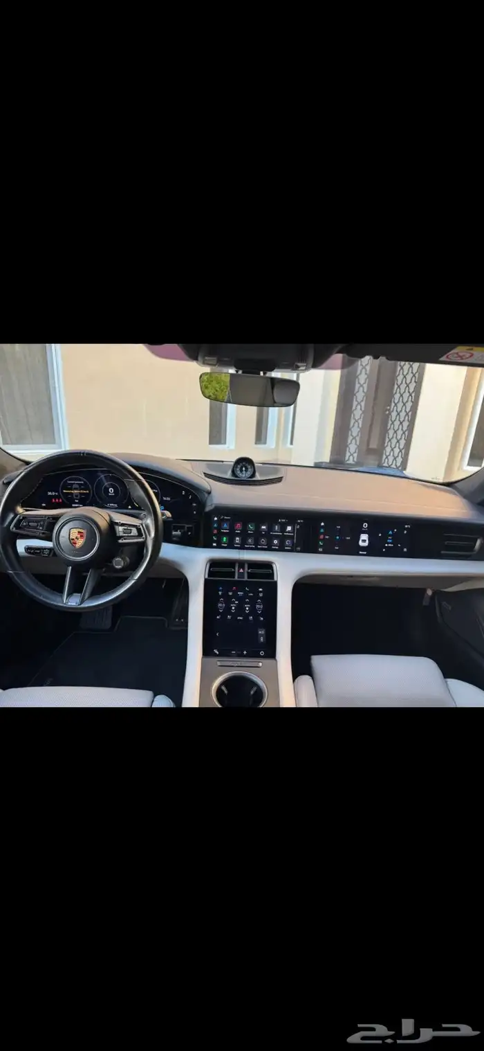 Porsche taycan turbo electric Arabian gulf 2021 7