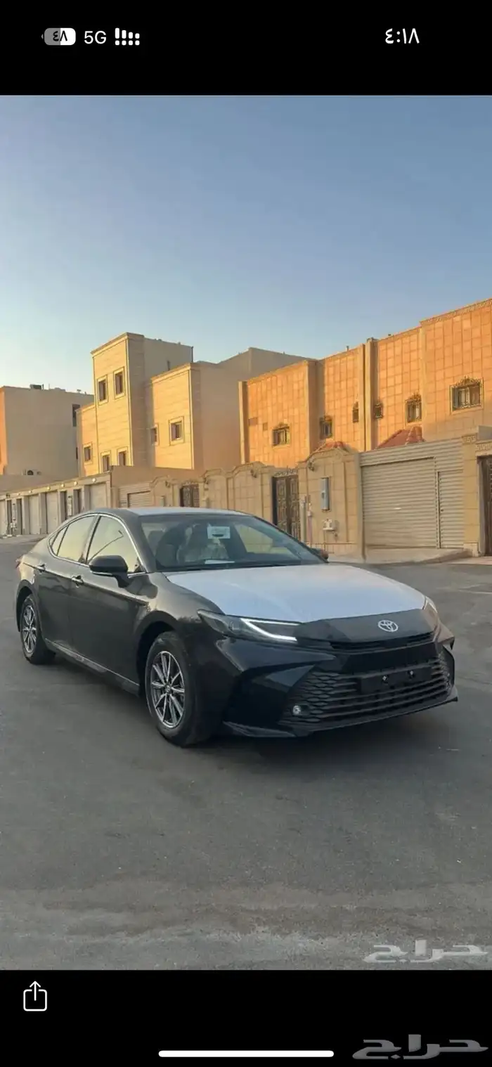 كامري اسود استاندر سعودي 2025 0