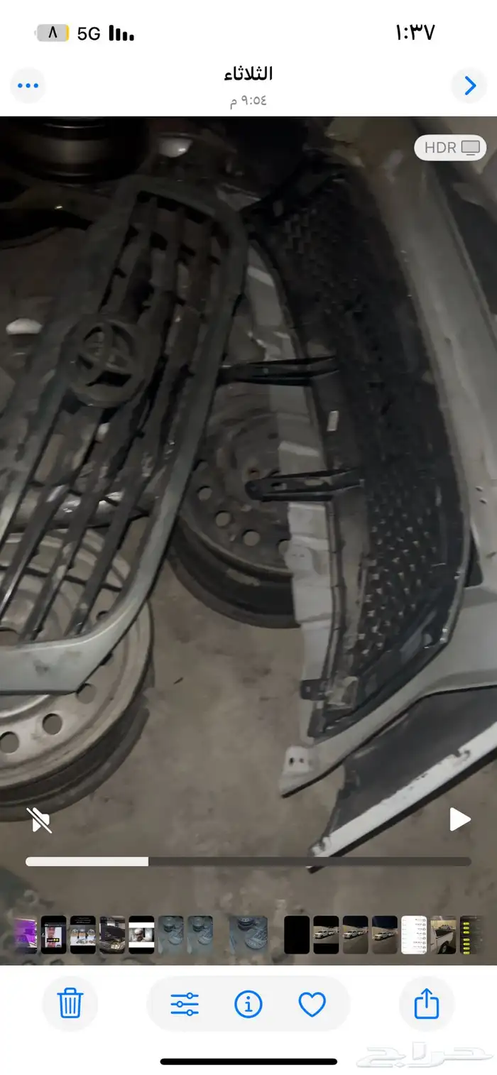 جنوط هايلكس مقاس 16 وشبكين واحد كلام تيوتا واحد علامه تيوتا 0