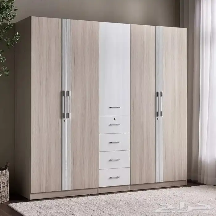 دولاب ملابس 5 درف جديد هوم سنتر 0