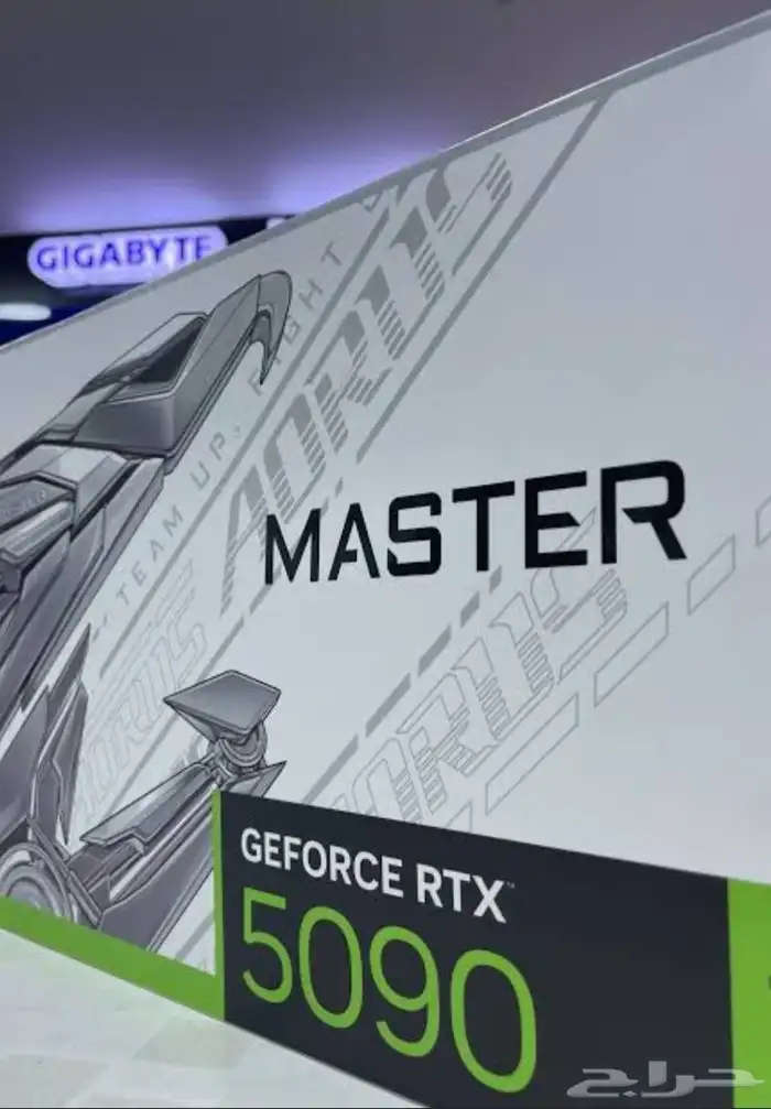 كرت شاشه Gigabyte Aorus RTX 5090 جديد 2