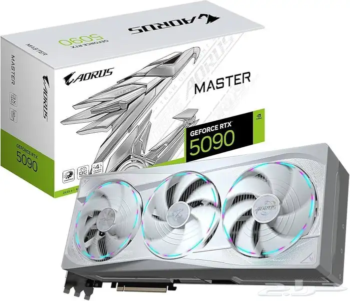 كرت شاشه Gigabyte Aorus RTX 5090 جديد 0