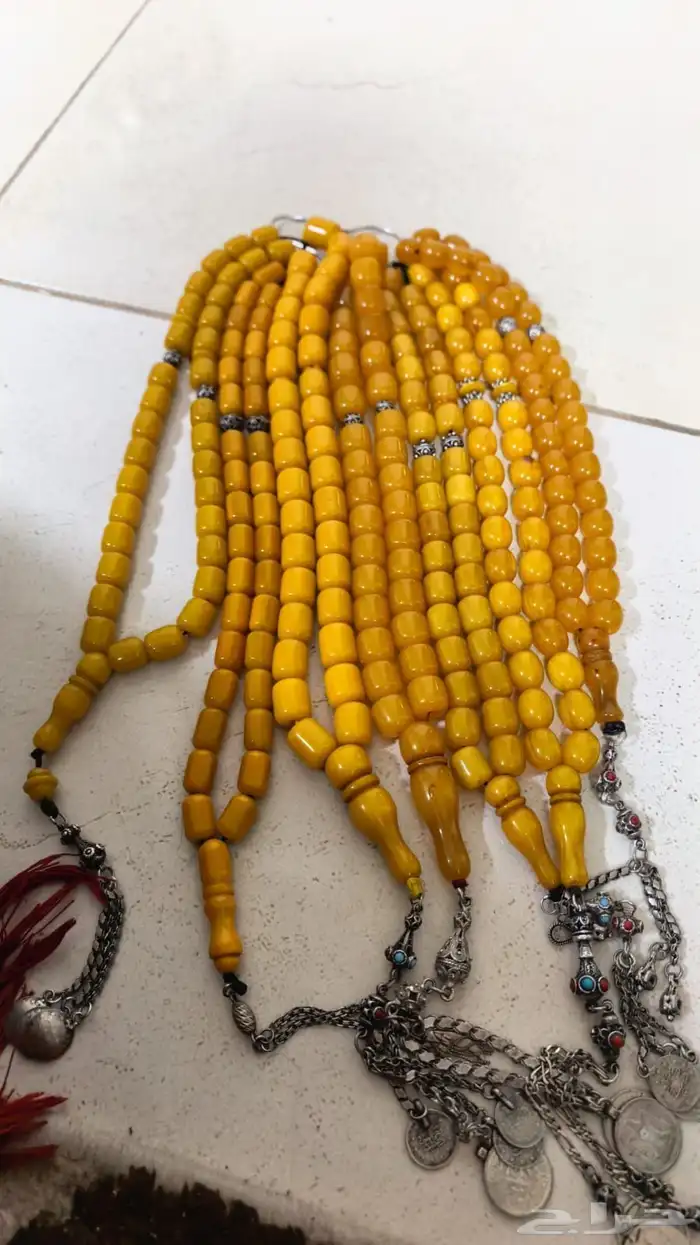 سبح مسكي الماني قديم انتيك 0