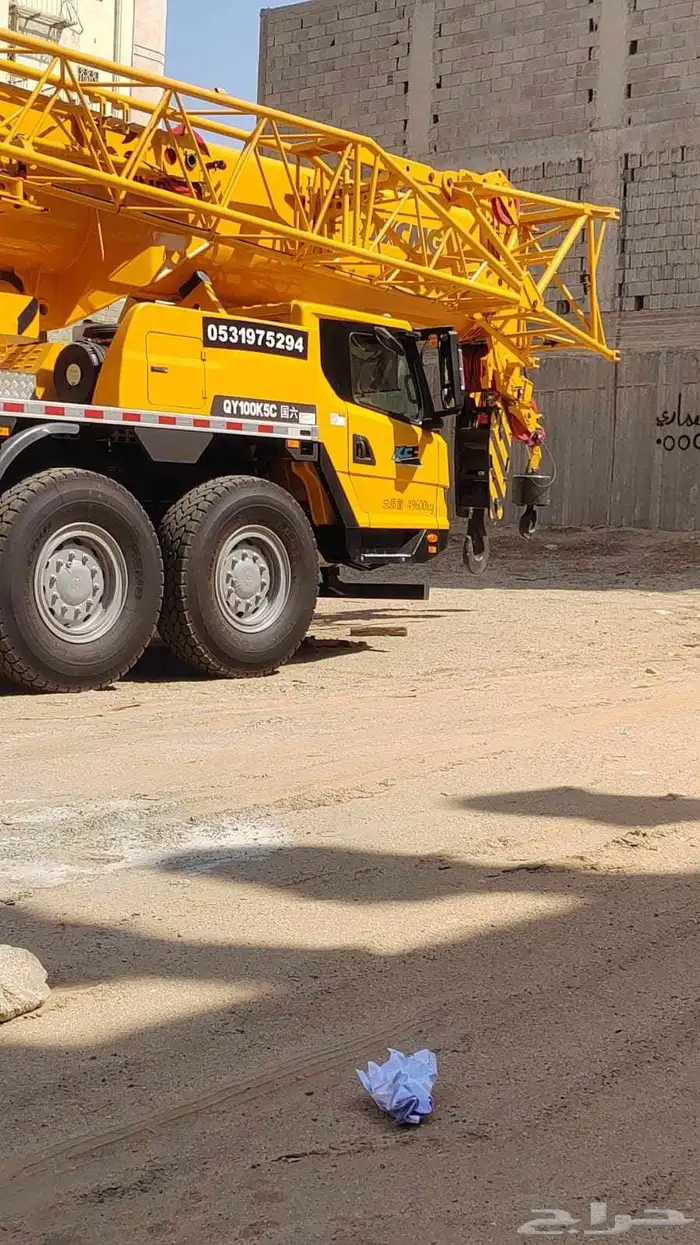 كرين ونش رافعة 100 طن للايجار 3
