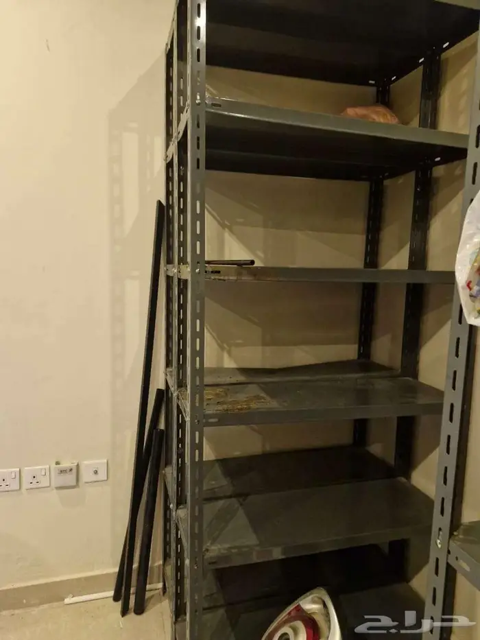 أرفف حديد مستعملة 0