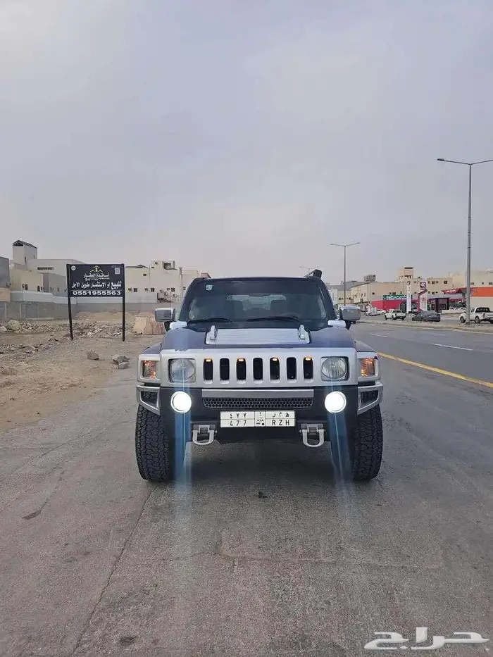 همر اتش 3موديل 2007 لوحة مميزه 1