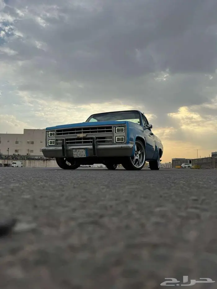 c10 1983 custom   شفروليه قطع 10 معدل كاستم 9