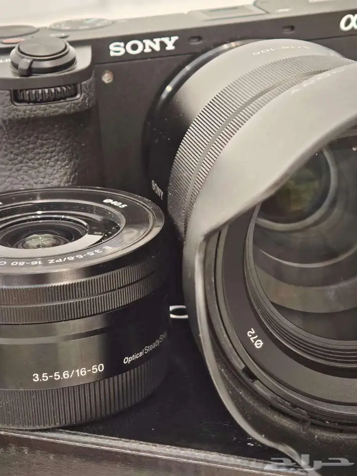عدة تصوير احترافية شبه جديدة Sony A6700 عدستين ... 18