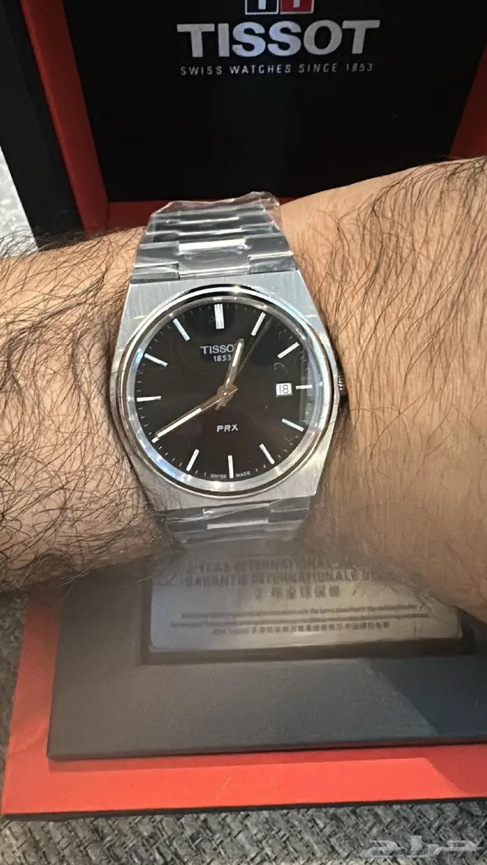 ساعة تيسوت TISSOT PRX جديدة 0