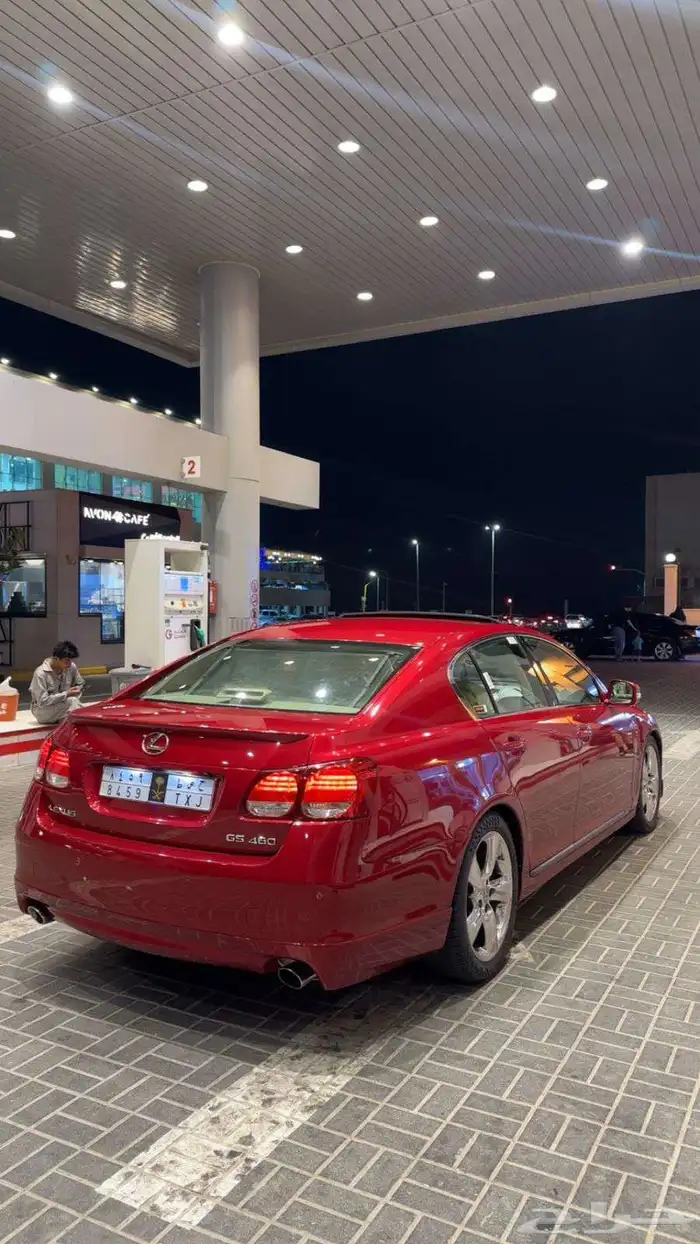 لكزس جي اس لون احمر كرستالي بيع سريع 0