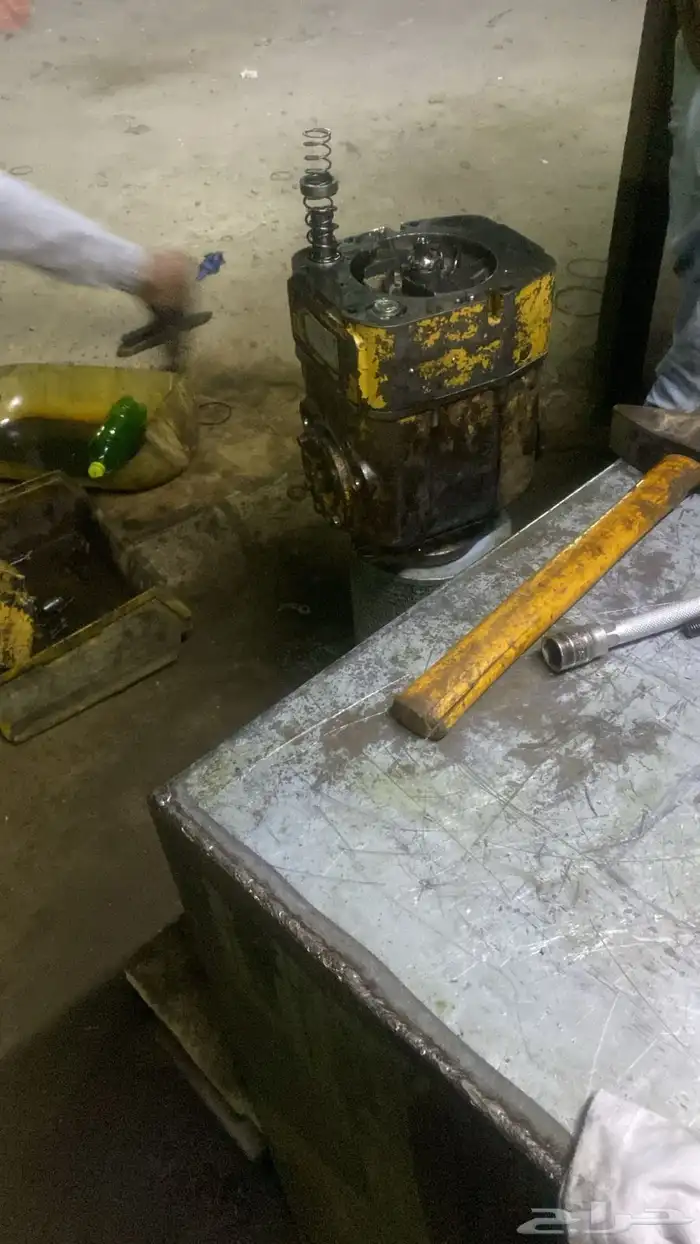 توضيب طرمبات وكنترولات وتسويه ميزانيه وضبط ضغوط بالساعه 0