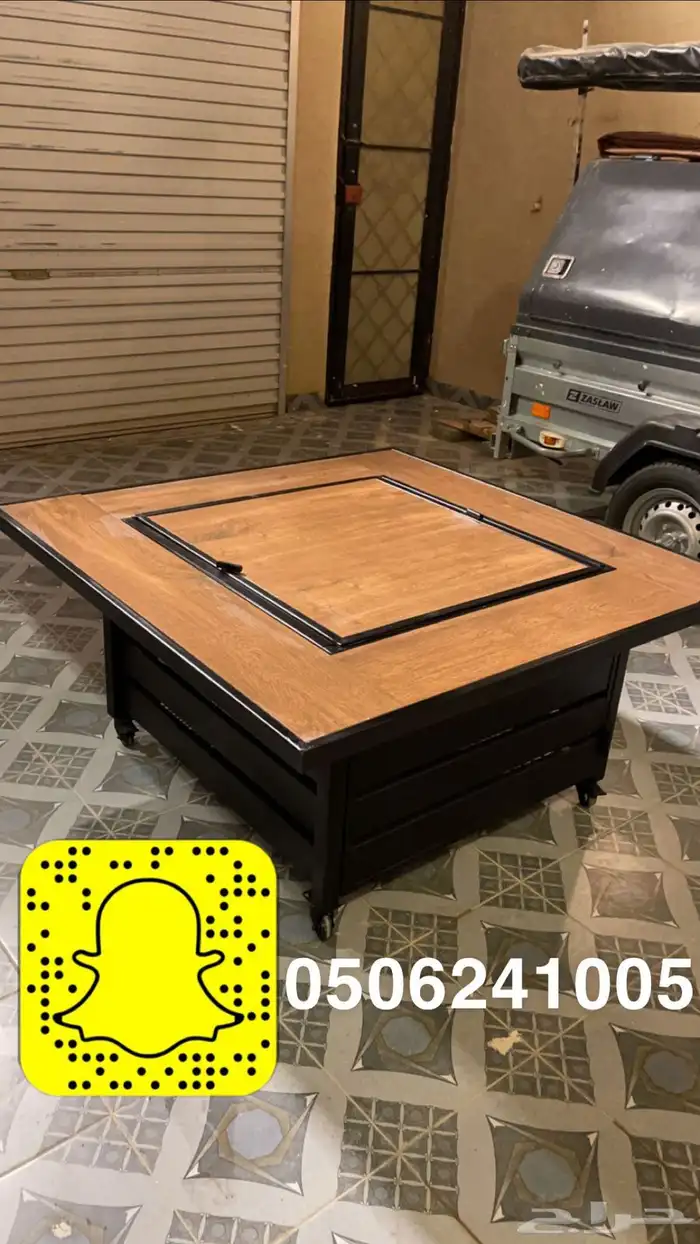 طاولات حدائق وتدفئه وشواء وفخمه 58