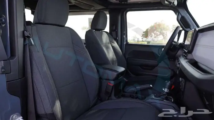 جيب رانجلر سبورت اس 2025 خليجي اصفار مع ضمان الوكيل 12